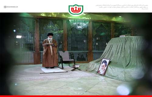 حضور رهبر معظم انقلاب اسلامی در مرقد مطهر امام خمینی(ره).